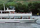 Rheinschiffahrt ab Oestrich-Winkel und R�desheim, Schiffsfahrpl�ne, Foto, Fahrtverlauf, Speisen, Schiffkarten